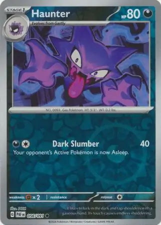 Paldean Fates Haunter #56/91 reverse holo